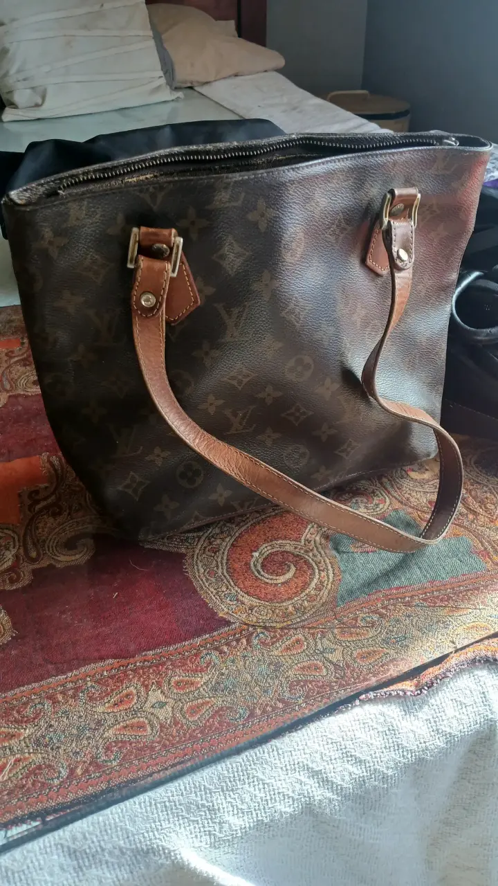 Bolso de mano Louis Vuitton monograma marrón no or - 2