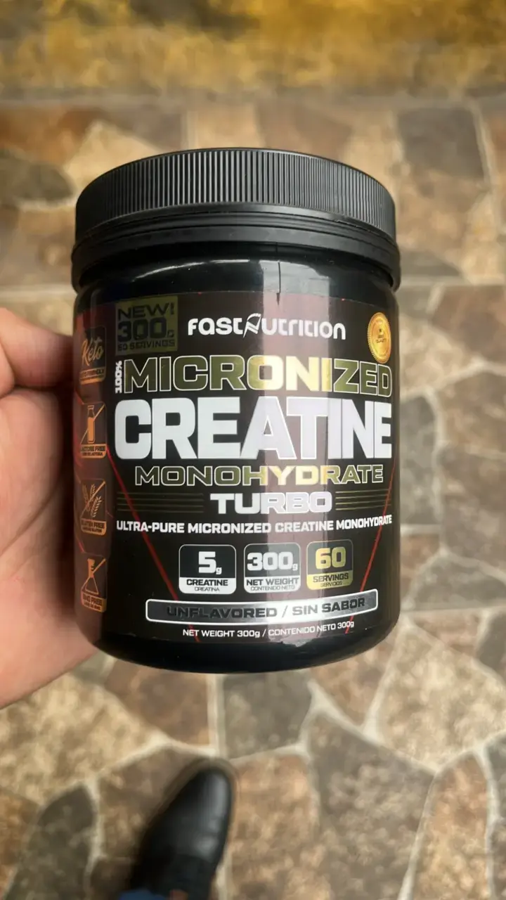 Creatina Monohidratada Micronizada Fast Nutrition 300g - 1