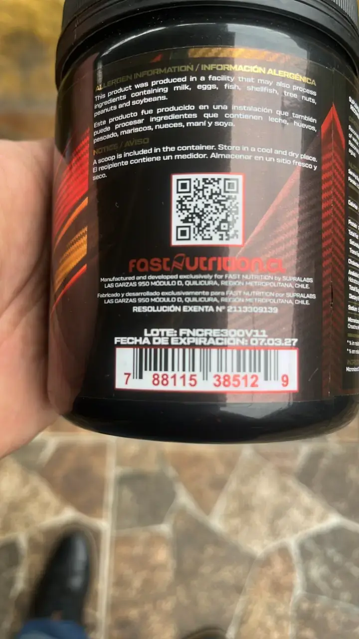 Creatina Monohidratada Micronizada Fast Nutrition 300g - 2