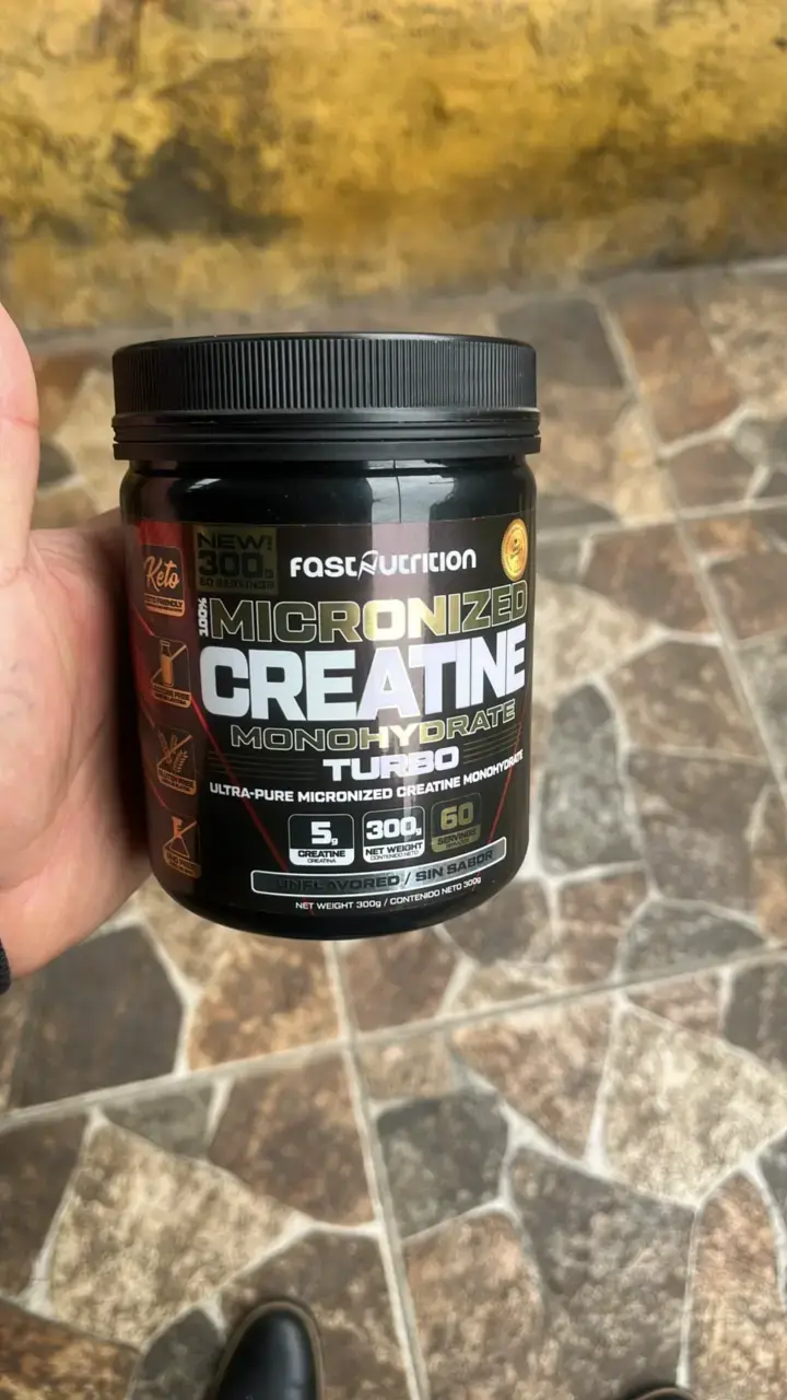 Creatina Monohidratada Micronizada Fast Nutrition 300g - 3