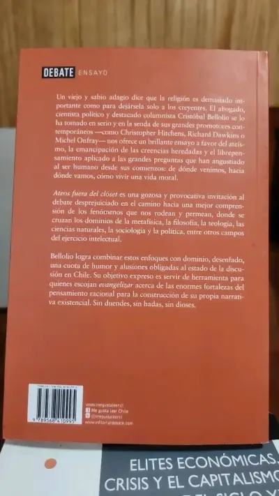 Libro Ateos Fuera Del Clóset de Cristóbal Bellolio - miniatura 2