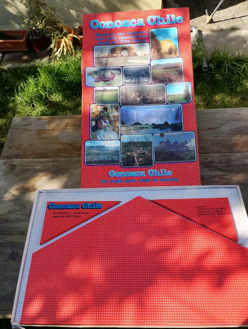 Juego de mesa Conozca Chile educativo y entretenido - 1