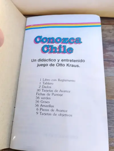 Juego de mesa Conozca Chile educativo y entretenido - miniatura 6