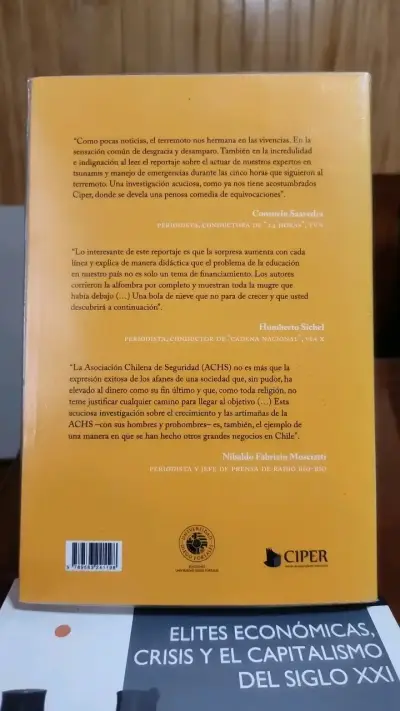 Libro Lo Mejor de Ciper 2 - Periodismo Chileno - miniatura 2