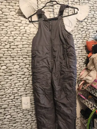 Overol de nieve gris para invierno Athletech - miniatura 1