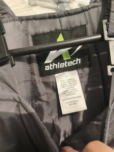 Overol de nieve gris para invierno Athletech - miniatura 2