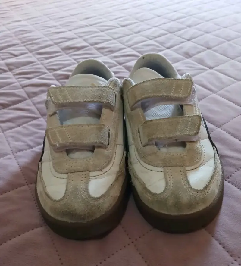Zapatillas infantiles Puma blancas N•29 - 2