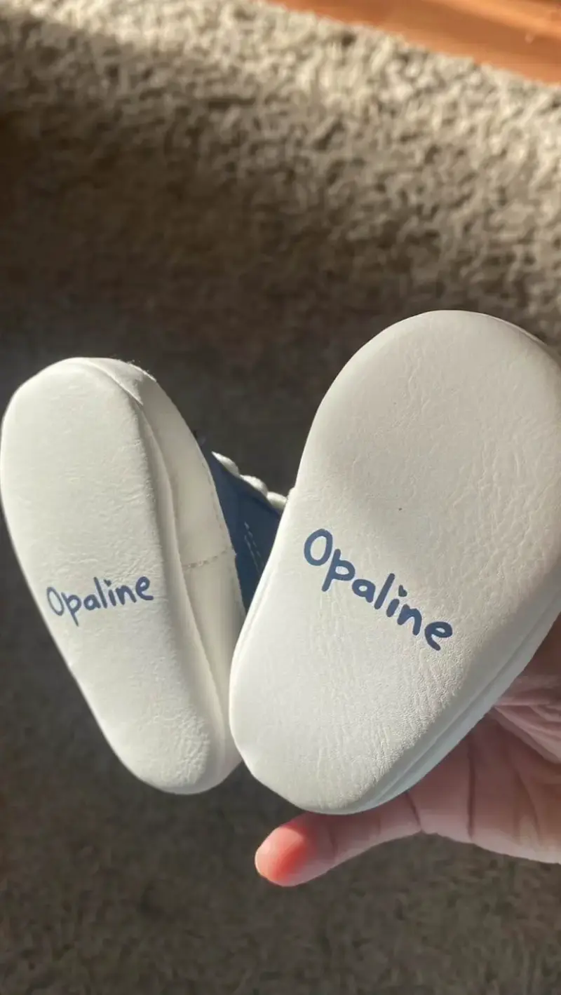 Zapatillas azules para bebé Opaline - 3
