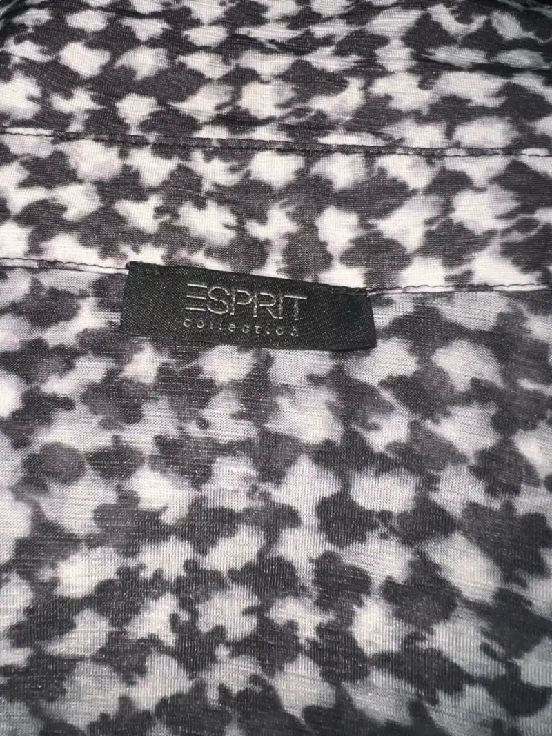 Vestido Umbrale estampado blanco y negro talla L - 5