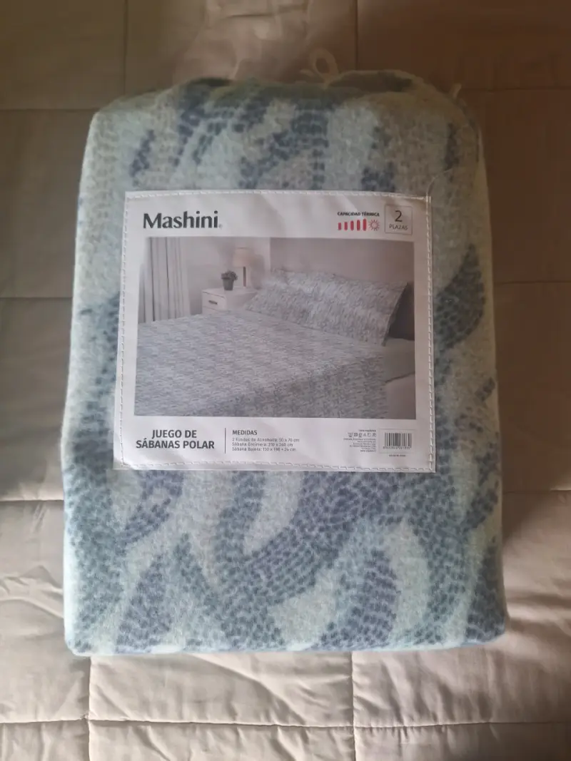 Juego de sábanas polar Mashini 2 plazas - 2