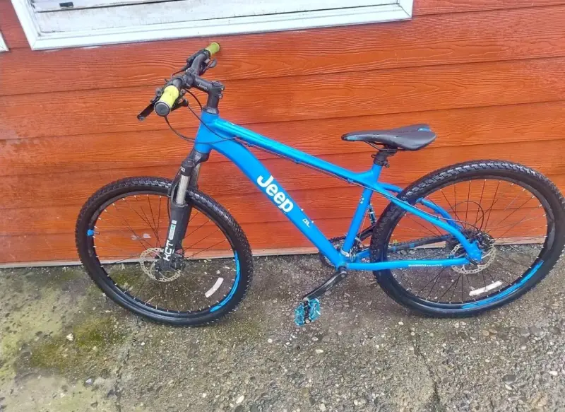 Bicicleta Jeep azul modelo Caspio 2 Aro 27.5 - 1