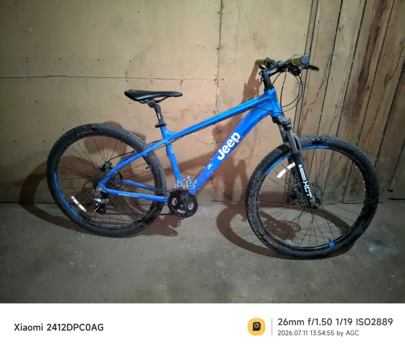 Bicicleta Jeep azul modelo Caspio 2 Aro 27.5 - 3