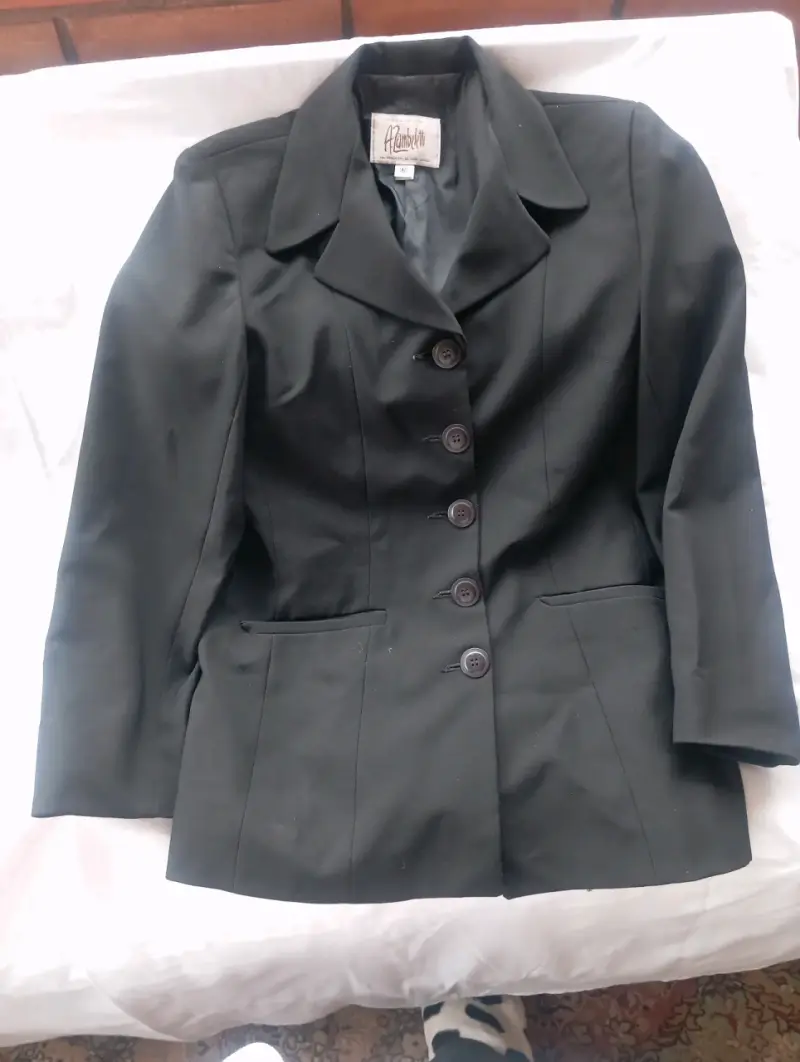Blazer negro de mujer talla 42 - 1