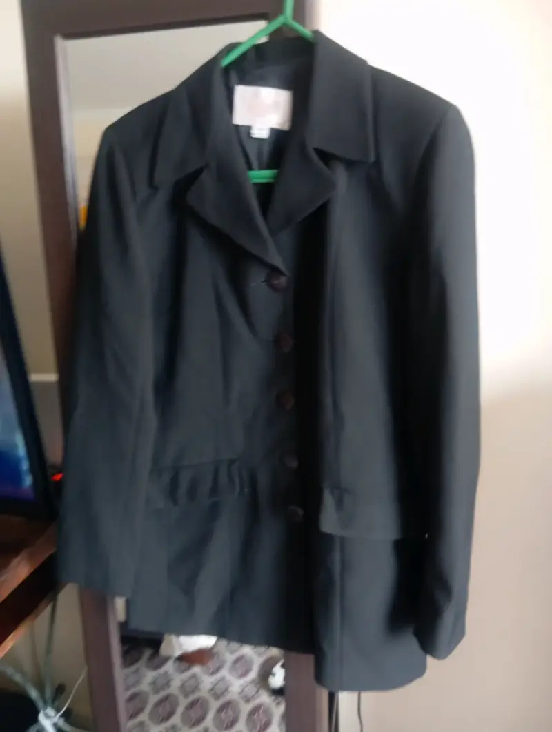 Blazer negro de mujer talla 42 - 2