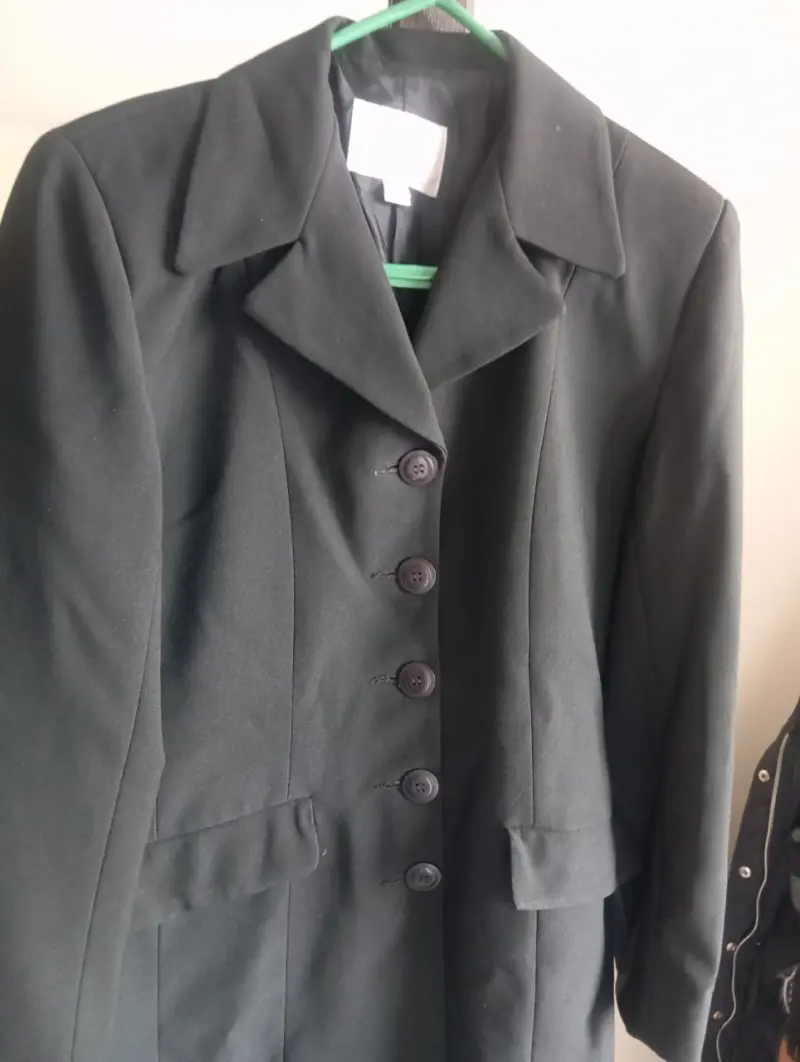 Blazer negro de mujer talla 42 - 3