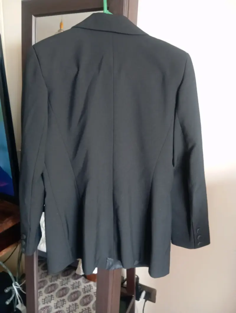Blazer negro de mujer talla 42 - 5