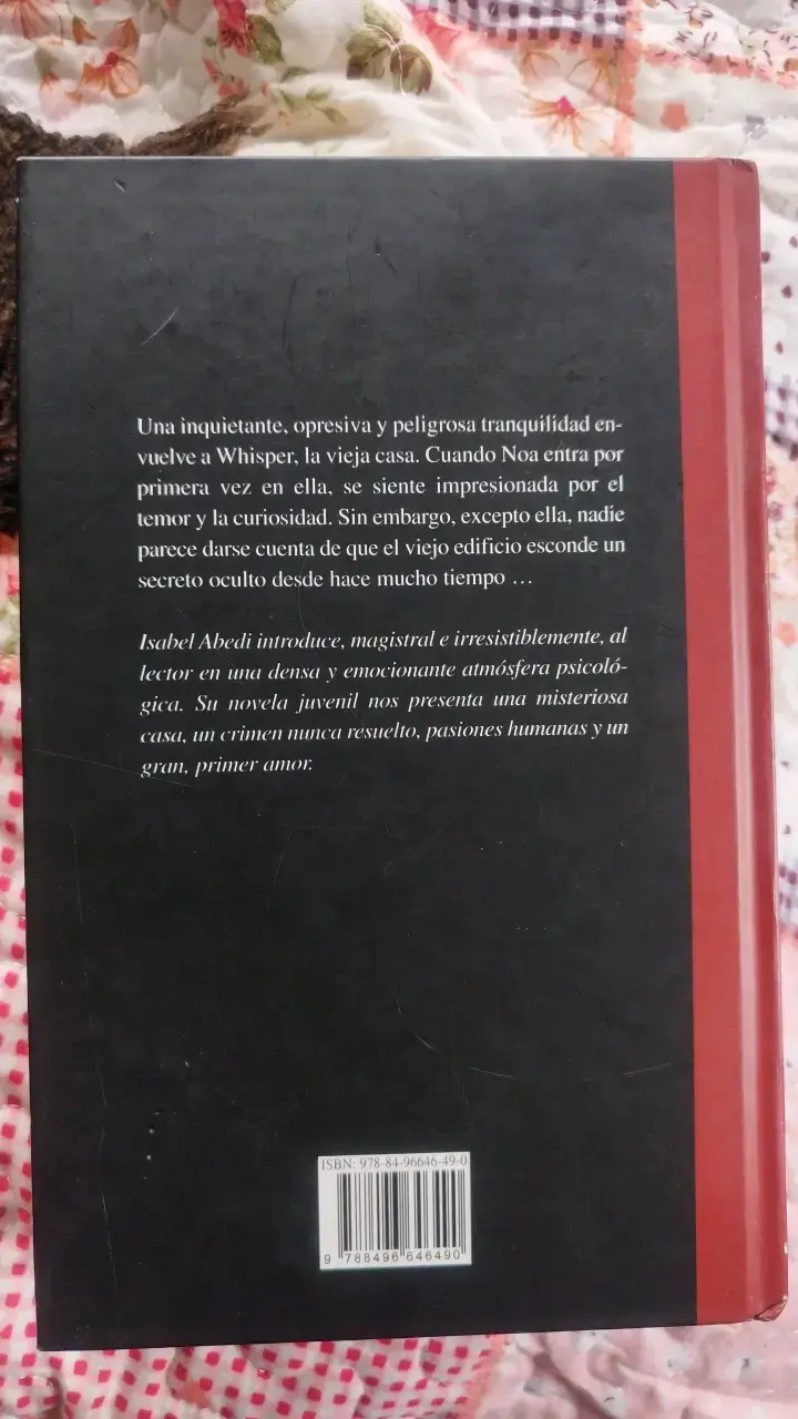 Libro Whisper de Isabel Abedi Tapa Dura - 2