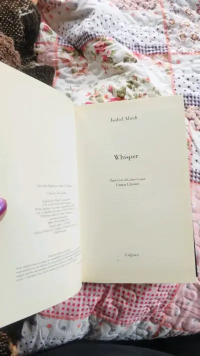 Libro Whisper de Isabel Abedi Tapa Dura - miniatura 4