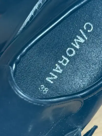 Zapatos de plataforma negros con hebillas - miniatura 3