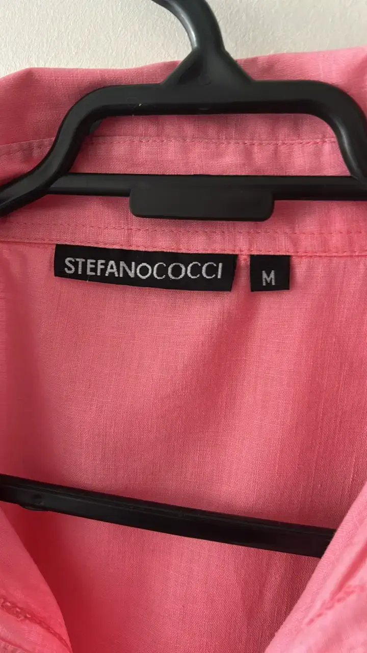 Blusa rosa Stefano Cocci manga larga - 2