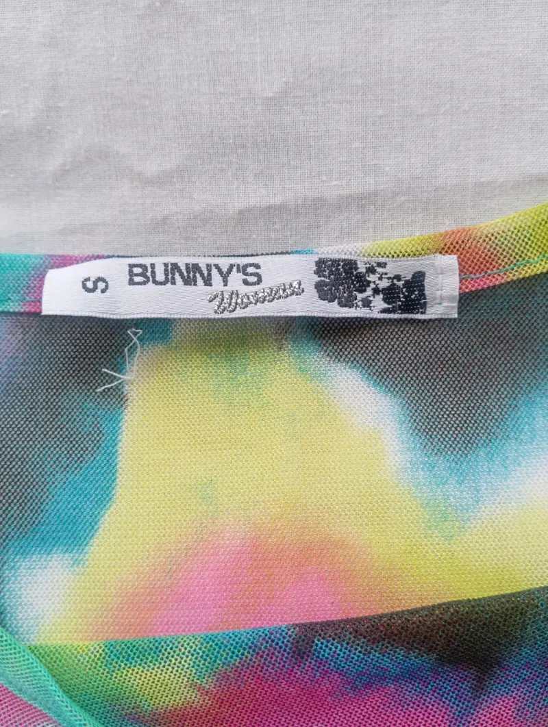 Top de tirantes multicolor estilo tie-dye - 3