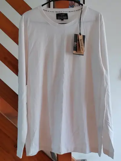 Polera manga larga azul Ferouch Jeans - miniatura 3