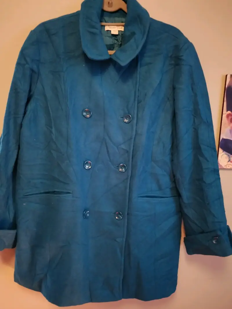 Abrigo azul de mujer Coldwater Creek - 1