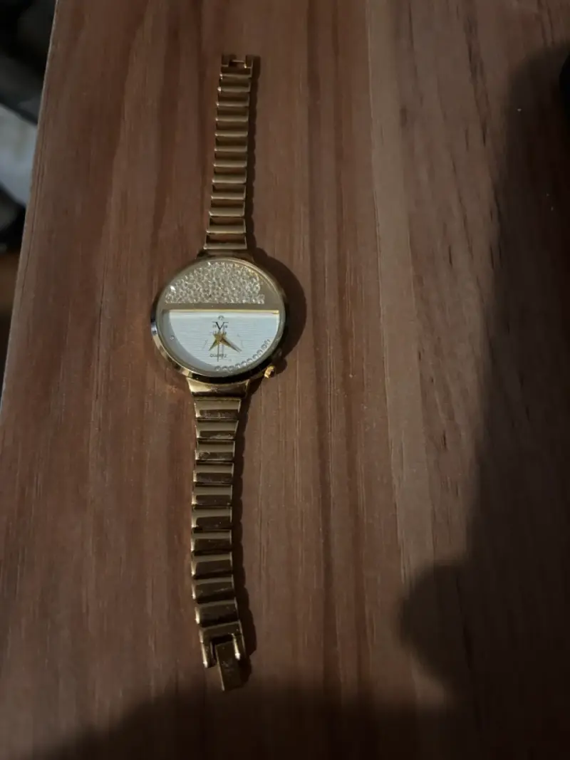 Reloj de pulsera dorado para mujer V1969 Italia - 1