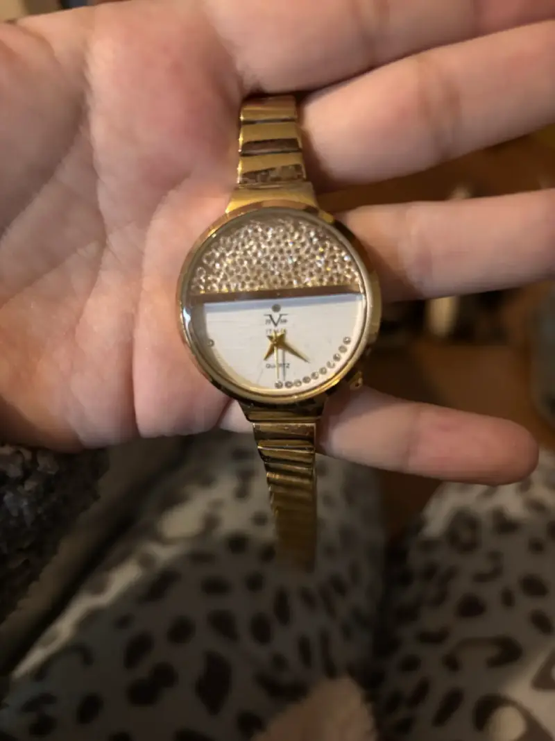 Reloj de pulsera dorado para mujer V1969 Italia - 3