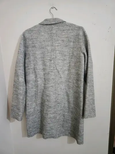 Abrigo gris de lana Vila para mujer - miniatura 2
