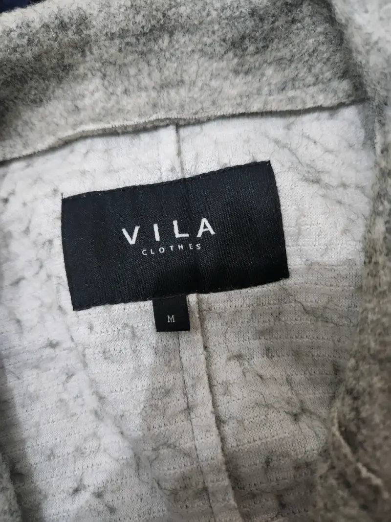 Abrigo gris de lana Vila para mujer - 3