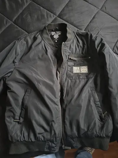 Chaqueta Bomber Negra Zoo York - miniatura 1
