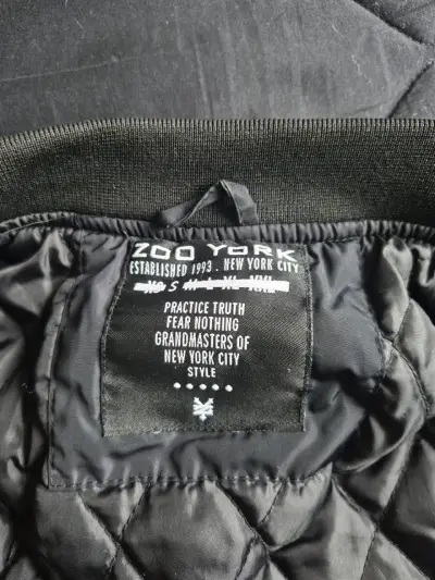 Chaqueta Bomber Negra Zoo York - miniatura 3