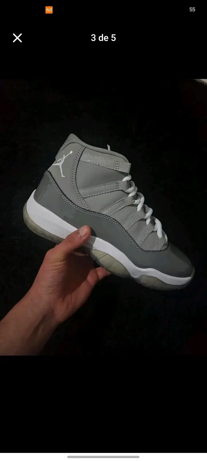 ZAPATILLA JORDAN 11 COOLGREY - 3