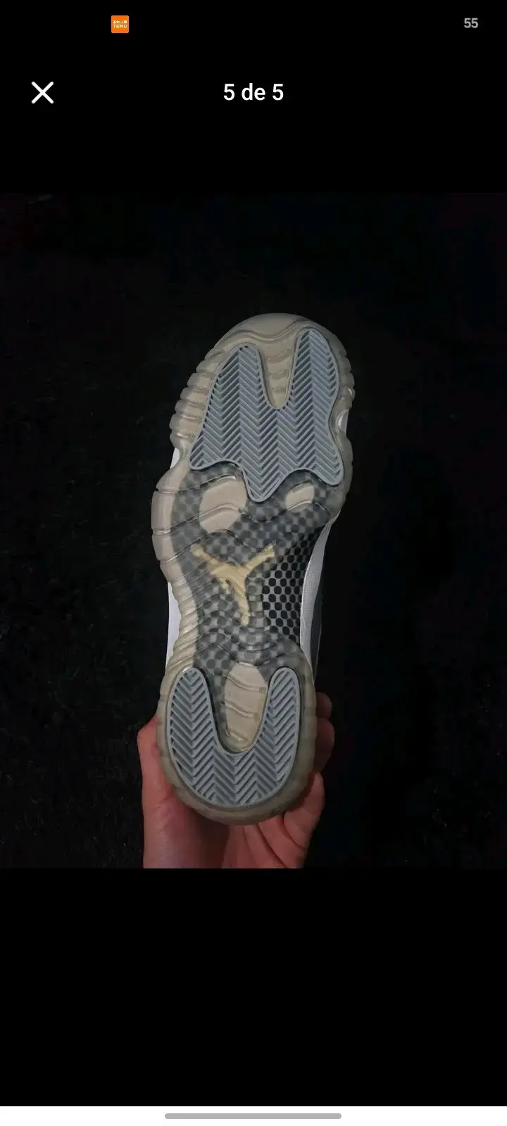 ZAPATILLA JORDAN 11 COOLGREY - 5