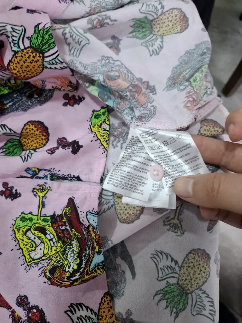 Camisa H&M estampado Bob Esponja - 4