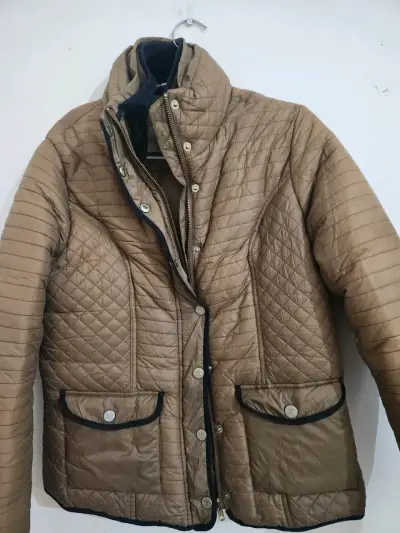 Chaqueta acolchada marrón Savile Row para hombre - miniatura 2