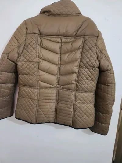Chaqueta acolchada marrón Savile Row para hombre - miniatura 3