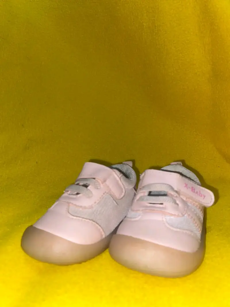 Botines de bebé color rosa con cierre lateral - 6