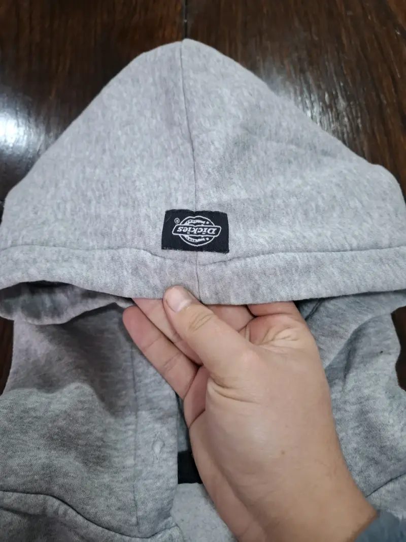 Polerón con capucha gris Dickies para hombre - 5