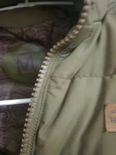 Chaqueta acolchada verde con capucha Haka Honu - miniatura 4