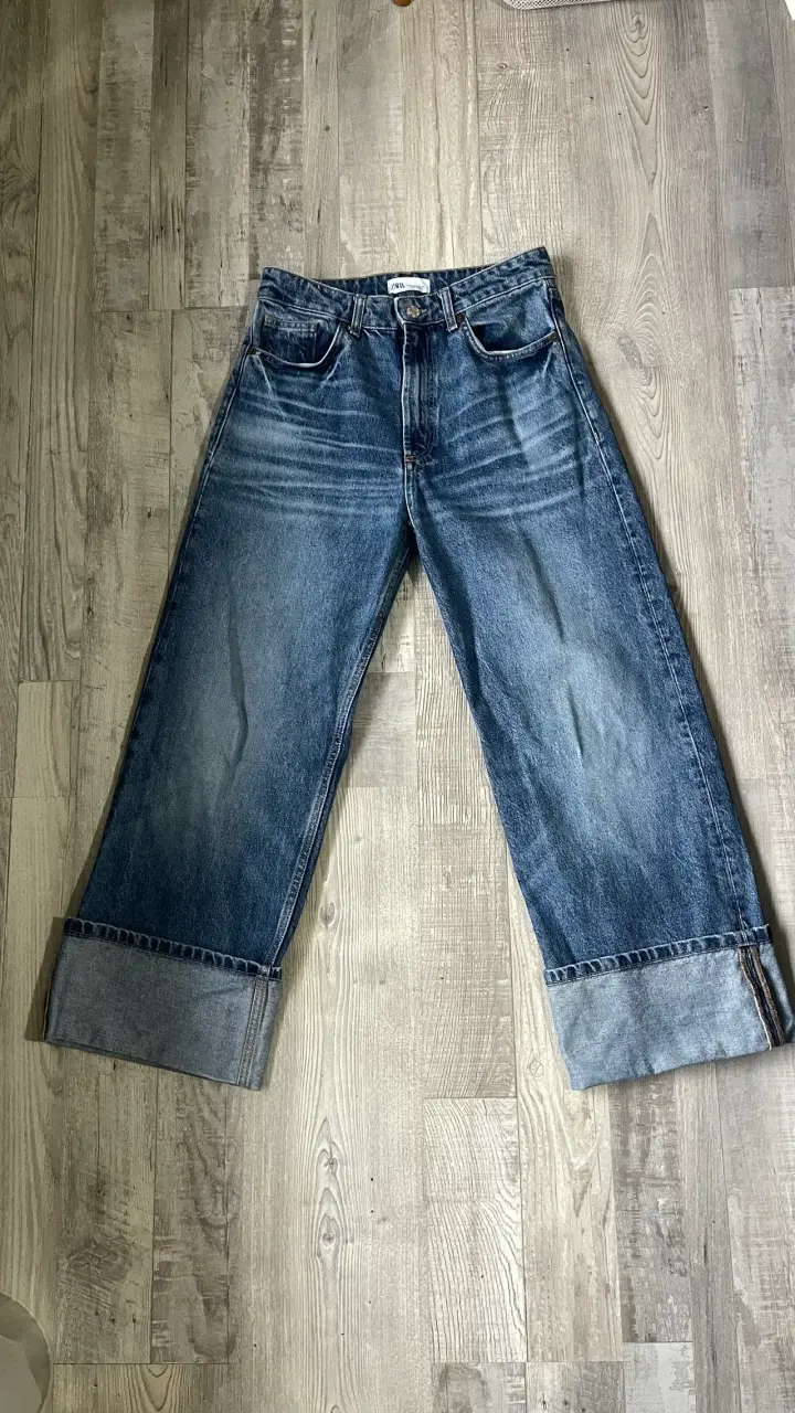 Jeans Zara  38 — corte recto, perfecto estado - 2