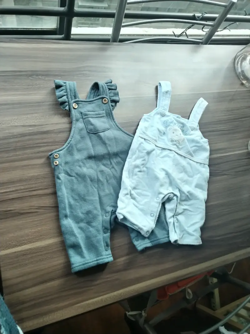 Conjunto de enteritos para bebé en algodón