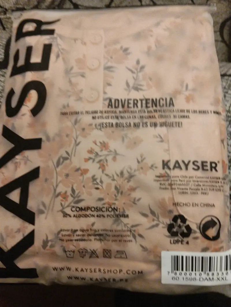 Pijama de mujer floral Kayser - 4