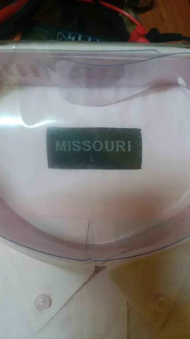 Camisa formal rosa talla L Missouri - 2