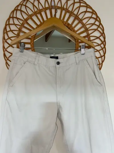 Pantalones beige Ferouch para hombre - miniatura 1