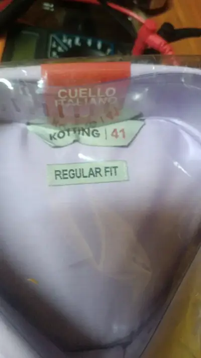 Camisa lavanda Kotting cuello italiano - miniatura 2