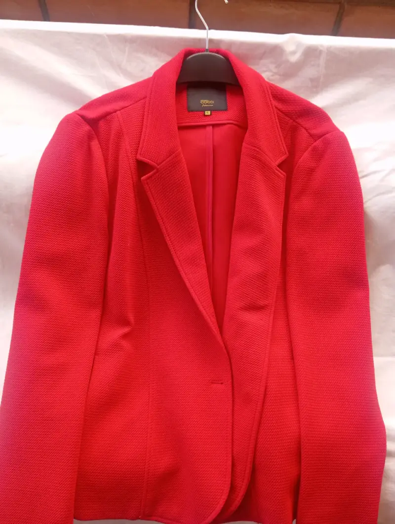 Blazer rojo para mujer talla L