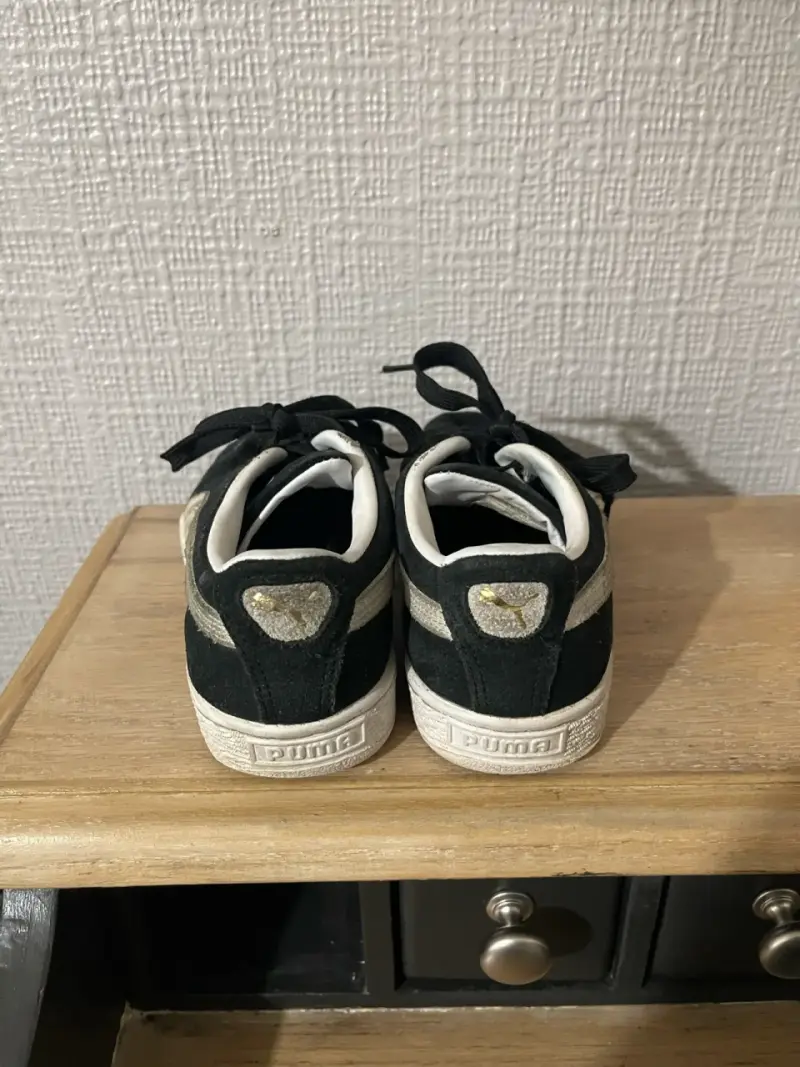 Zapatillas negras Puma clásicas - usadas - 3