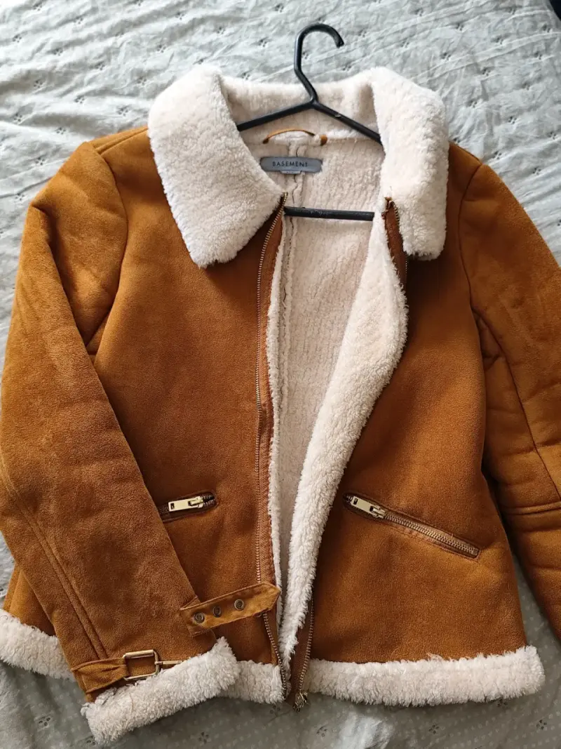 Chaqueta de gamuza con forro de lana Basement - 2
